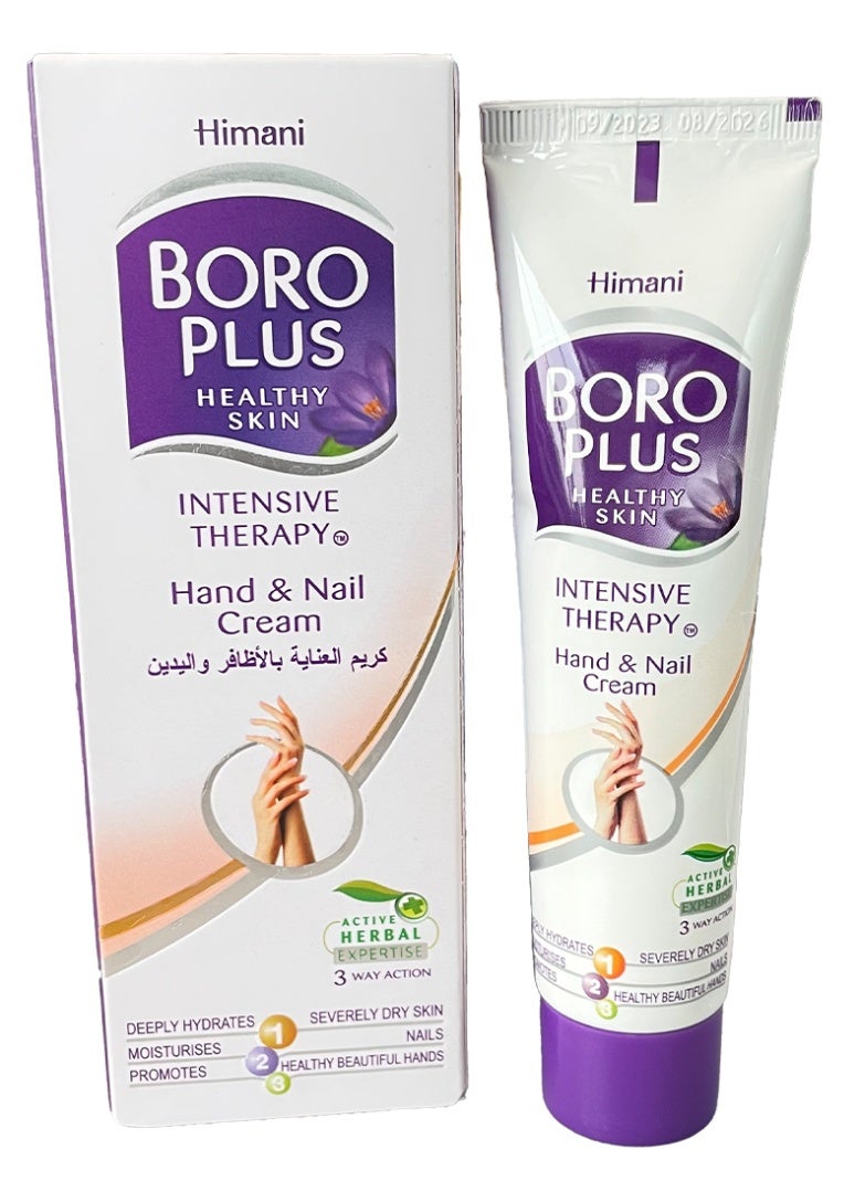 Himani Boro Plus Healthy Skin Intensive Therapy Hand & Nail Cream 3-Way Action 50 ML - Image 3